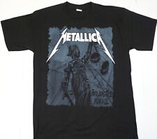 METALLICA And Justice For All T-shirt Heavy Metal Tee Adult Men's Black New