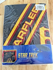 Star Trek Twin XL Duvet Cover & Pillowcase Set Starfleet Academy Next Generation - Picture 1 of 8