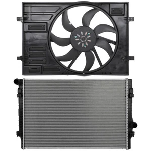 Electric Engine Radiator Cooling Fan Kit For 2015-20 Volkswagen GTI 2.0L 1984CC - Picture 1 of 12