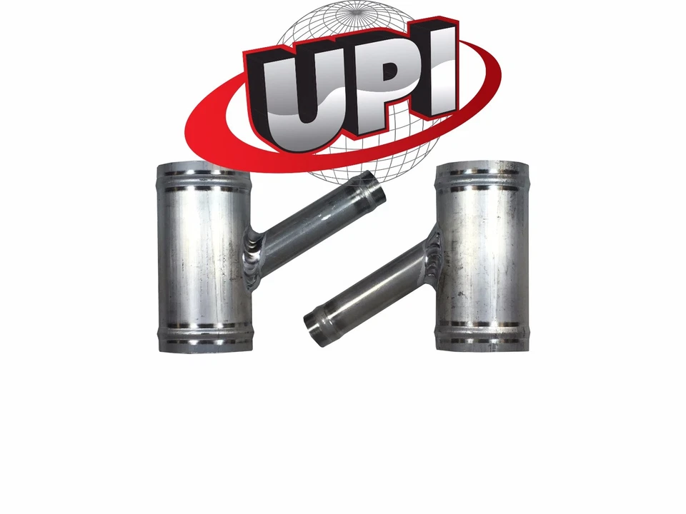 1 1/2 INCH TO 5/8 INCH ALUMINUM Y FITTING CAB HEATER SKIDSTEER  - Image 1 of 1