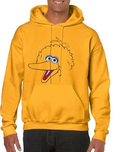 Sudadera con capucha Big Bird adulto S-5XL adorable - Imagen 1 de 1