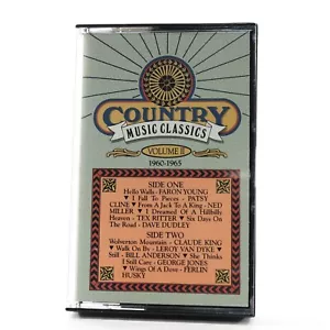 K-Tel Country Music Classics 1960-65 Vol. 2 (Cassette Tape, 1990) 320-4 - Picture 1 of 7
