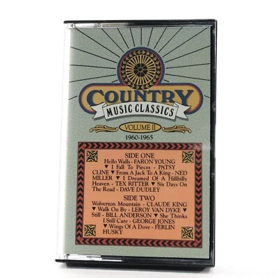 K-Tel Country Music Classics 1960-65 Vol. 2 (Cassette Tape, 1990) 320-4 - Image 1 of 4