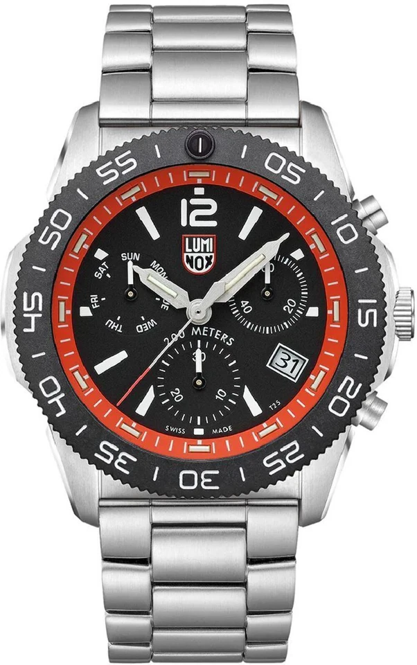 Men's Luminox Pacific Diver Chronograph Steel Swiss Watch XS.3149.M