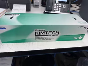 Kimtech Science Kimwipes Delicate Task Durable Fibers Wipers, White, 144/Box - Picture 1 of 3