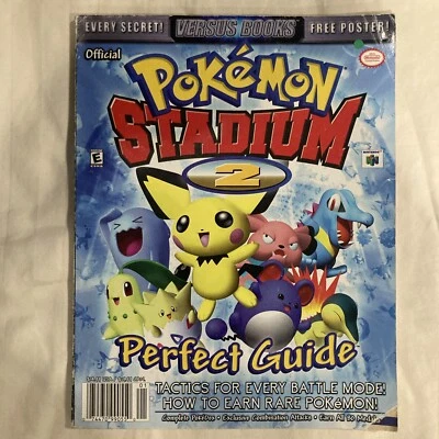 Pokemon Stadium 2 Versus Perfect Players Strategy Guide Nintendo 64 N64 READ - Image 1 of 4