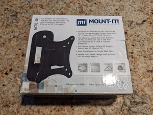 NWB Mount-It! TV and Display Mount MI-2829 with Full Motion Design in Black - Picture 1 of 1