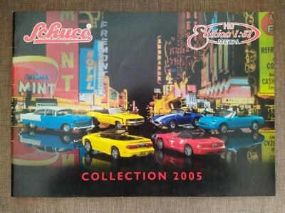 CATALOGO MODELLINO IN SCALA HO 1/87 DI SCHUCO COLLECTION 2005 - Immagine 1 di 2
