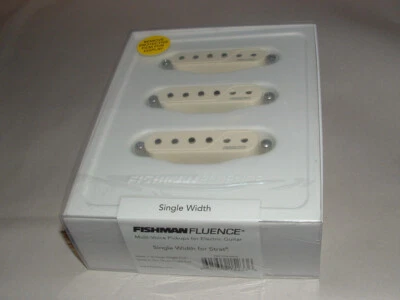 Juego de pastillas de 6 cuerdas Fishman Fluence PRF-STR-WH3 para Strat (blanco) nuevo Foto 1 de 3