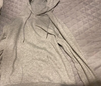 Grey hoodie in great condition. Only worn a few times! Size 8-10 - Image 1 of 2