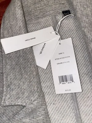 Vince Blazer Men’s XL Extra Large Wool Heather Gray Solid Jacket #M78829239A - Image 1 of 4