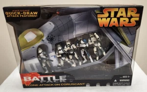Star Wars Battle Packs Clone Attack on Coruscant Hasbro 2007 - Picture 1 of 3