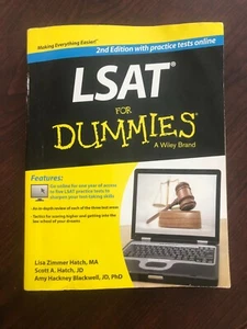 LSAT FOR DUMMIES 2nd Edition, by Hatch, Hatch & Blackwell  - Picture 1 of 8