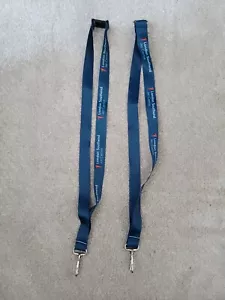 2x London Southend Jet Ctr Airline uniform Lanyards crew Plane British UK Seller - Picture 1 of 1