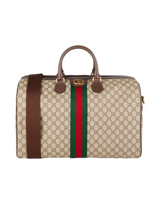 GUCCI Savoy Medium  GG Canvas Duffle Bag New And Authentic - Image 1 of 4