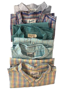 Duluth Trading Co. Hemden Paket 5 Herren 2XL kariert/einfarbig Knopfleiste Arbeit/Freizeit Papa - Bild 1 von 17