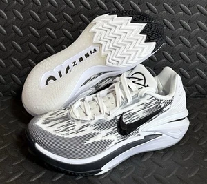 Nike Air Zoom GT Cut 2 TB White Black Basketball Shoes FJ8915-100 Mens Size 8.5 - Picture 1 of 6