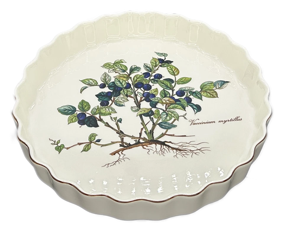 Villeroy & Boch Botanica Quiche Baking Dish Fluted Round Oven to Table - Image 1 of 3