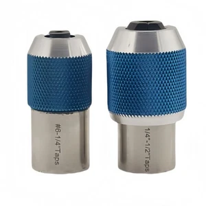 2tlg Gewindebohrer Steckschlüssel Set 38 Zoll Antrieb verstellbar Gewindebohrer Schraubendreher Werkzeugset - Bild 1 von 7