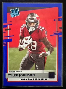 2020 Panini Donruss - Rated Rookie Tyler Johnson #342 Press Proof Blue (RC) - Picture 1 of 2