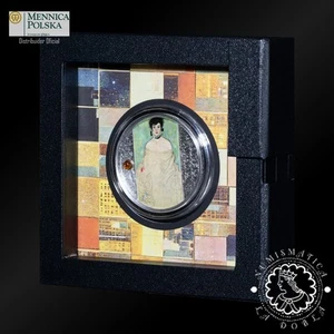 2024 – 500 CFA Plata PROOF – Gustav Klimt – Amaile Zuckerandl - Imagen 1 de 5