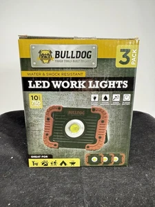 Bulldog Akku 10 Watt 750lm LED Not-/Arbeitsleuchte 3er Pack - Bild 1 von 4