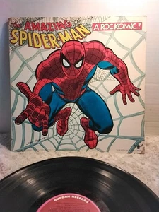 Vintage 1972 :SPIDERMAN ROCKOMIC RECORD Art By John Romita! TESTED!! - Bild 1 von 13