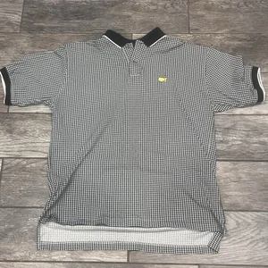 Vintage 1979 Salinger Masters Augusta National Golf Polo Shirt Med. Hahnentritt - Bild 1 von 8