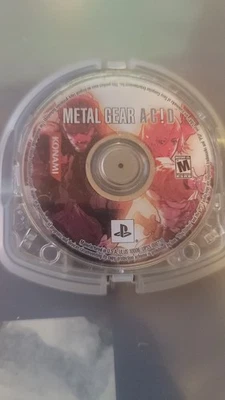 Metal Gear Acd (Sony PSP, 2005) Game And Clear Case Tested Authentic - Image 1 of 4
