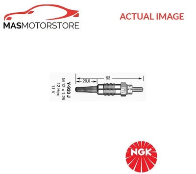 ENGINE GLOW PLUG NGK 7947 P NEW OE REPLACEMENT - Image 1 of 4