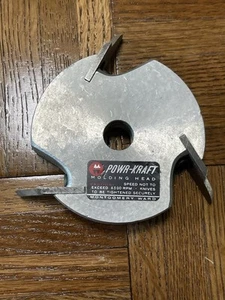 Power-Kraft Molding Head 5/8” Arbor Size From Montgomery Ward - Picture 1 of 4