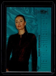 2022 SkyBox Metal Universe Champions #115 Maria Sharapova Aqua - Bild 1 von 2
