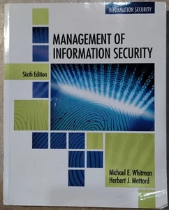 MindTap Course/Management of Information Security-College Textbook-IT - Imagen 1 de 1