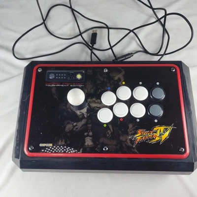 Street Fighter IV (4) Arcade Fight Stick Tournament Edition Xbox 360 Mad Catz - Image 1 of 4