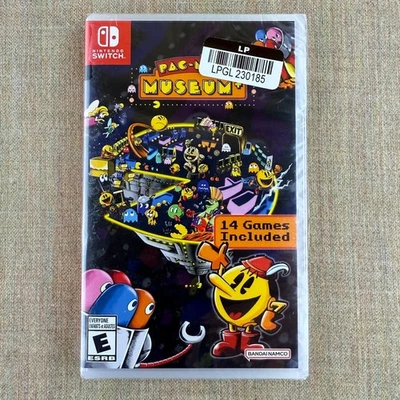 Pac-Man Museum+ Nintendo Switch 14 Games Included New Sealed USA - Image 1 of 2