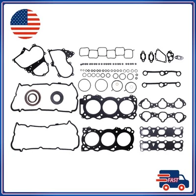 Juego de juntas de culata de 3,7 L para Nissan 370Z Infiniti EX37 G37 M37 Q40 Q50 Q60 2014-2019 Foto 1 de 4