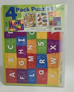 Vintage Sealed Puzzle Patch Picture Puzzles Lot Of 4 Ages 3+ - Picture 1 of 16