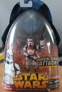 Star Wars Revenge of the Sith - Clone Trooper (#6, Hasbro 2005) MOC auf EU-Karte - Bild 1 von 5