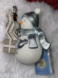 Holiday Snowman ~ Wallflower Fragrance Plug  ~ Bath & Body Works New - Picture 1 of 9