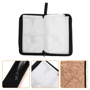 CD Storage Case DVD Storage Wallet Portable CD Storage Container (80 Capacity) - Zdjęcie 1 z 12