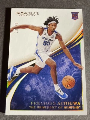 2020-21 Panini Immaculate Collection Collegiate Precious Achiuwa Rookie /20 - Image 1 of 3