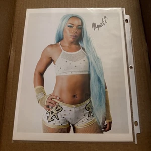 MAZZERATI FSW Champion Wrestling Signed 8 x 10 Photo Lot Of 2 White Binder - Bild 1 von 4