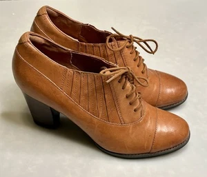 Indigo by Clarks Damengröße 11M beige braune Leder-Stiefeletten - Bild 1 von 11