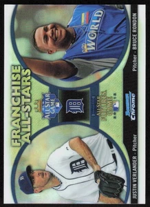 2012 Bowman Chrome Franchise All-Stars Asdrubal Cabrera / Francisco Lindor - Picture 1 of 2
