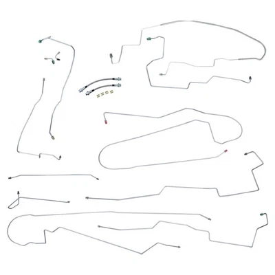 Brake Line Kit Complete LHS and Traction Control 1998-04 Chrysler 300M OE 18pc - Image 1 of 4