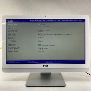 Dell Inspiron 22-3265 21.5" AIO AMD 4-Core A6-7310 2.0GHz 6GB RAM No AC HDD OS - Picture 1 of 19