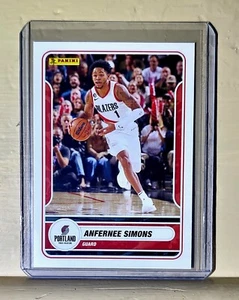 Anfernee Simons 2023-24 Panini NBA Basketball #13 Card Portland Trail Blazers - Picture 1 of 2