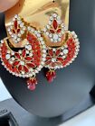 *UK SELLER* Bollywood Indian big Jhumka Earrings Hanging Fashion Jewellery