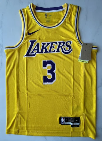 Anthony Davis Los Angeles Lakers Nike Jersey (SIZE LARGE) Cover