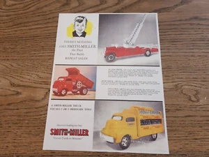SMITH MILLER MIC DIECAST TRUCKS SALES BROCHURE PAMPHLET 1955 - COMBINE SHIPPING - Picture 1 of 2